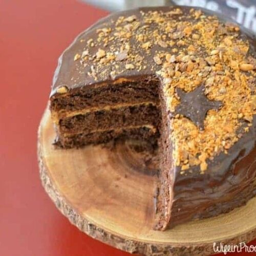 Salted Caramel Chocolate Crunch Cake — Enchanted Oven| Cakes| Bakery|  Desserts| Delivery| Saline| Ann Arbor