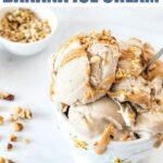 This healthy banana "ice cream" is made with only 1 ingredient - bananas! But adding chocolate chips and peanut butter turns it into a decadent treat that you don't need to feel guilty about!