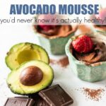 chocolate avocado mousse