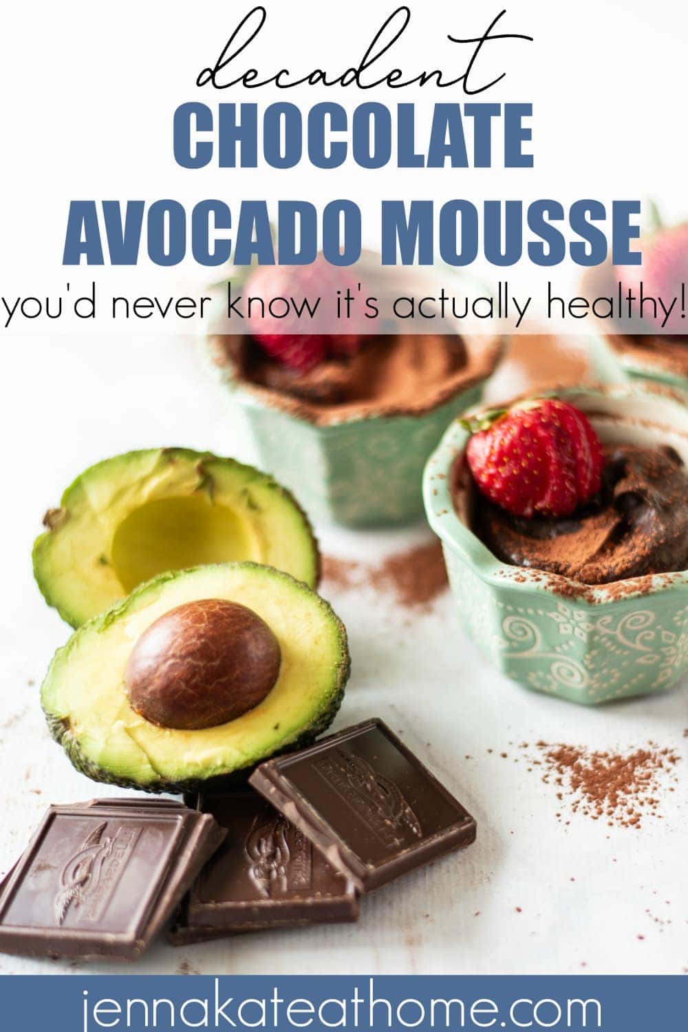 chocolate avocado mousse