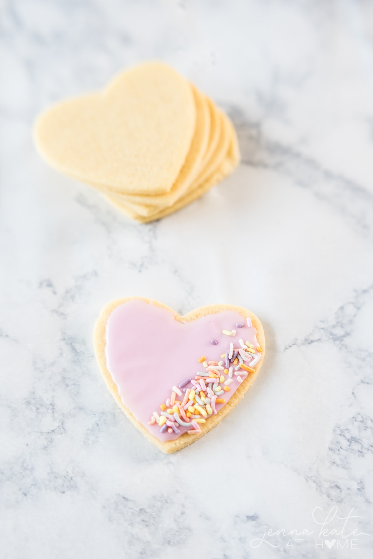 Frosted cut out sugar cookies