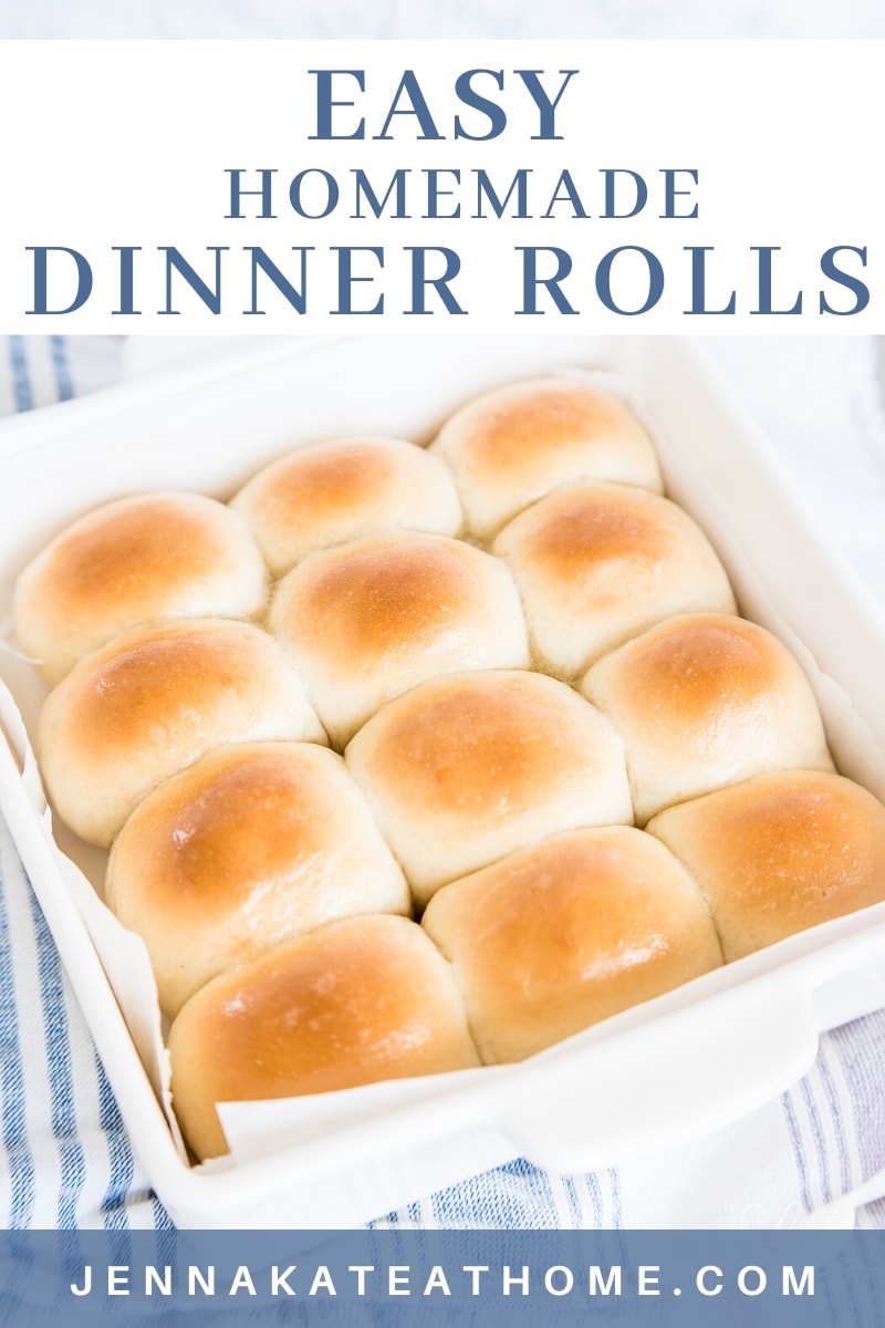 Easy Homemade Dinner Rolls - Pass The Butter