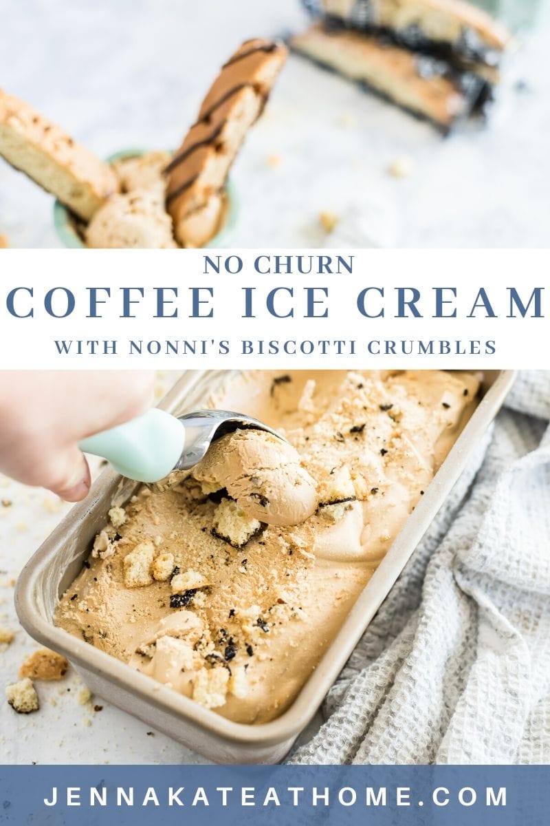 No churn coffee ice cream pinterest 