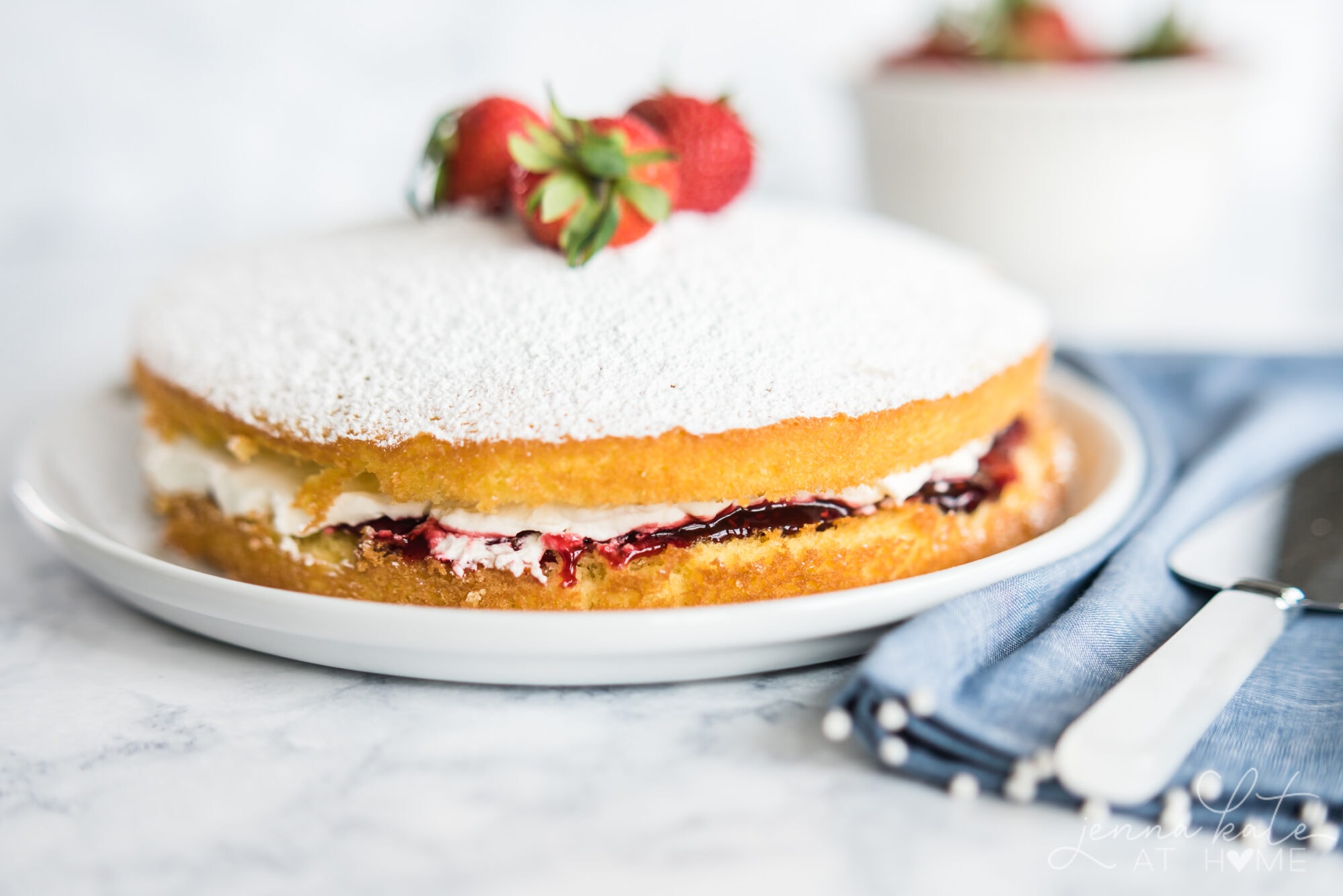 Victoria Sponge Cake: A British Favorite - Pass The Butter