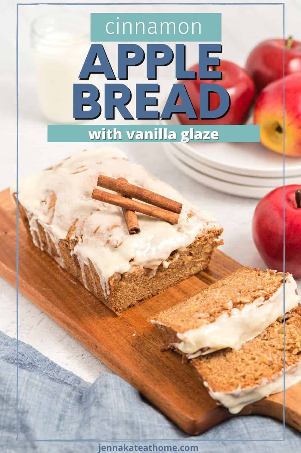 cinnamon apple bread pine