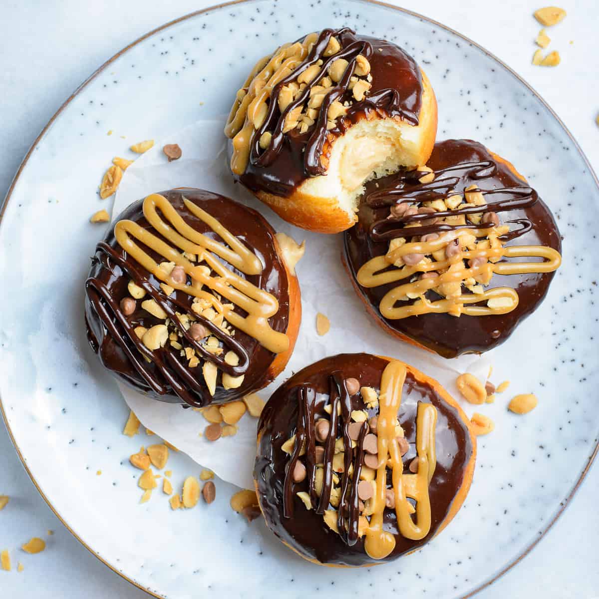Reese’s Peanut Butter Filled Donuts