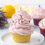lavender cupcakes