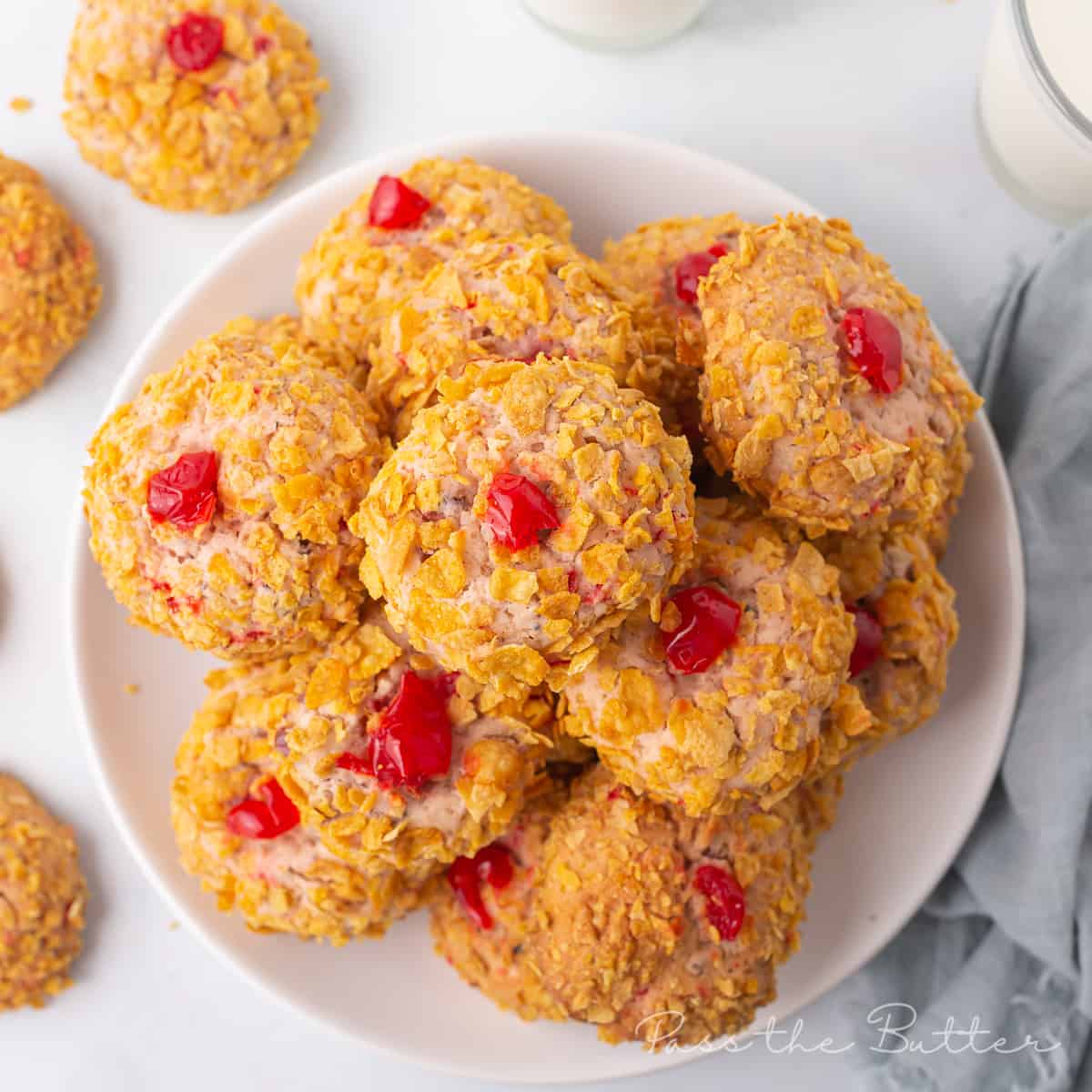 Cherry Wink Cookies